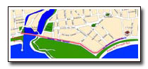 Mapa de Localização - Vista central